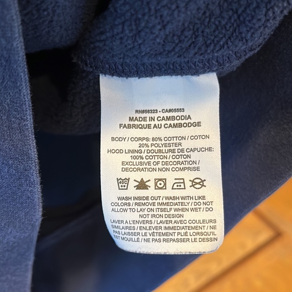 Nike pullover hoodie sweatshirt navy blue small - Picture 8 of 11